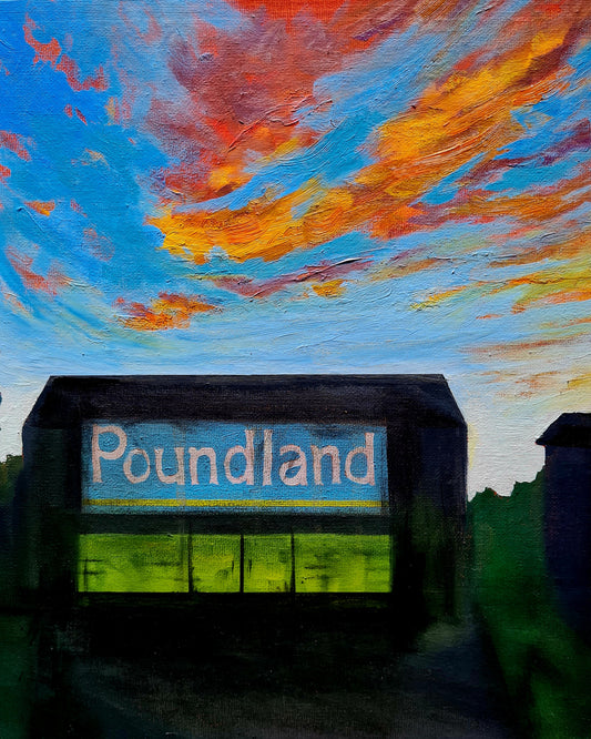 Poundland Sunset